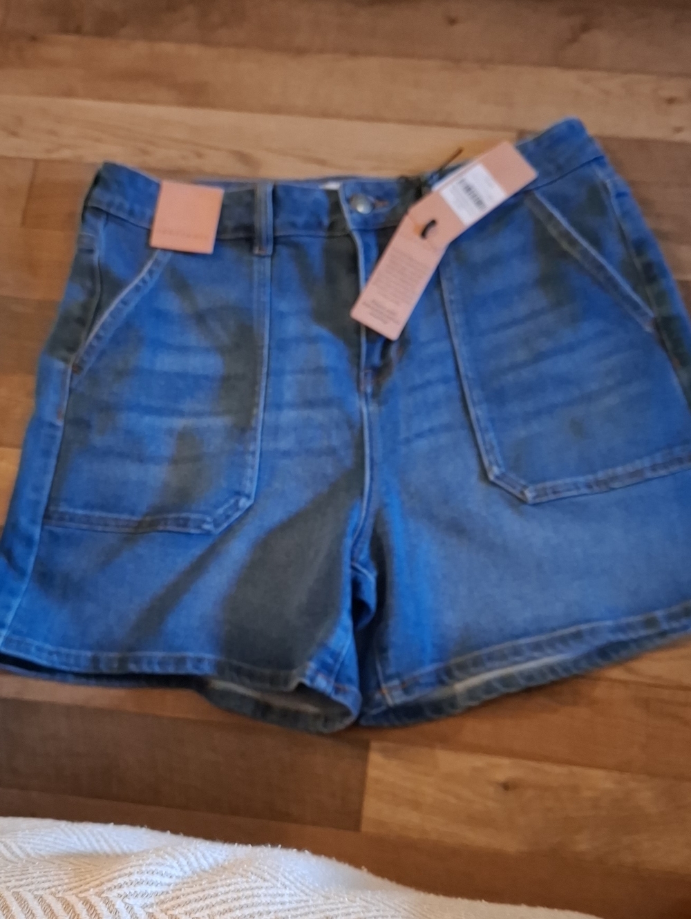 Sanctuary High-Rise Blue Denim Women’s Shorts
